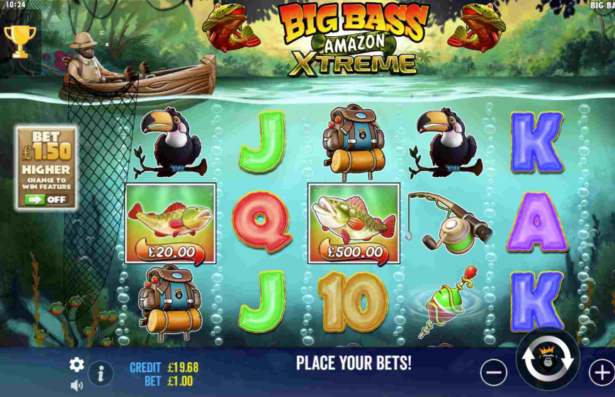 Big Bass Amazon Xtreme Slot Review and Demo Play
