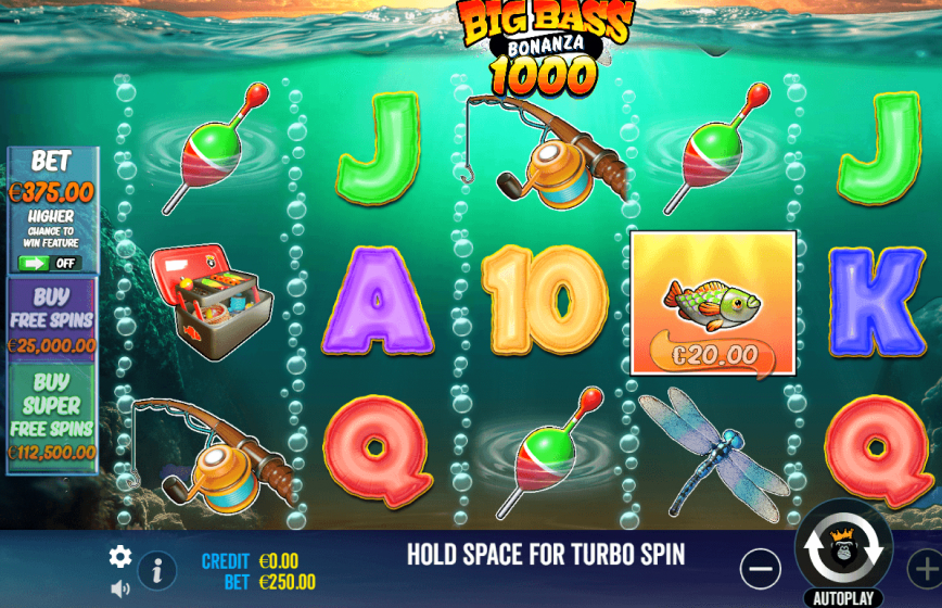Big Bass Bonanza 1000 Slot Review and Demo Play