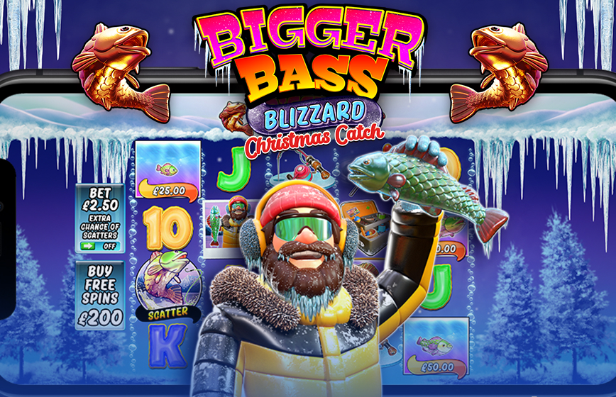 Bigger Bass Blizzard Christmas Catch Slot Review and Demo Play