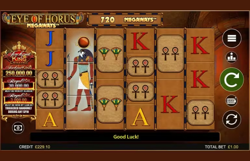 Eye of Horus Megaways Slot Review and Demo Play