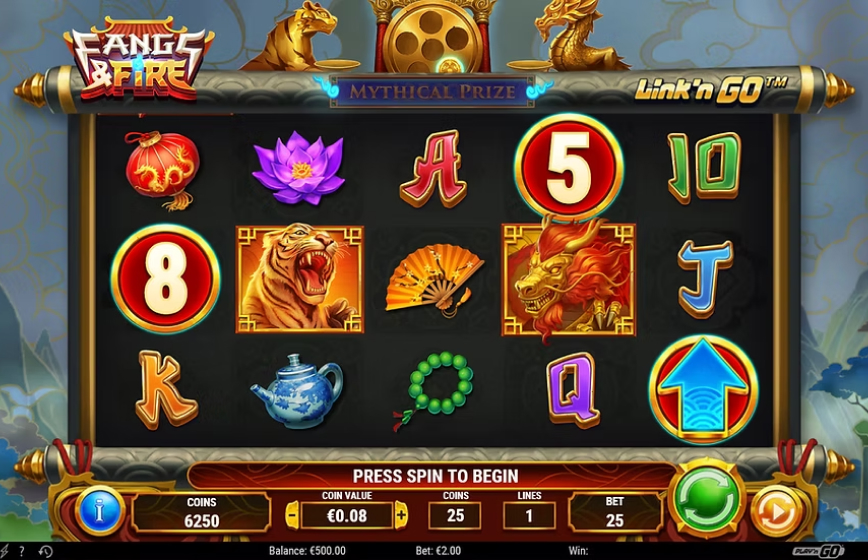 Fangs & Fire Slot Review and Demo Play