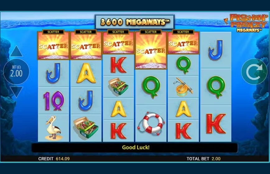 Fishin' Frenzy Megaways Slot Review and Demo Play