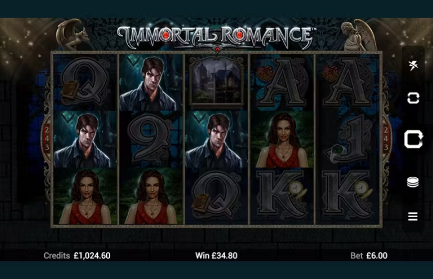 Immortal Romance Slot Review and Demo Play