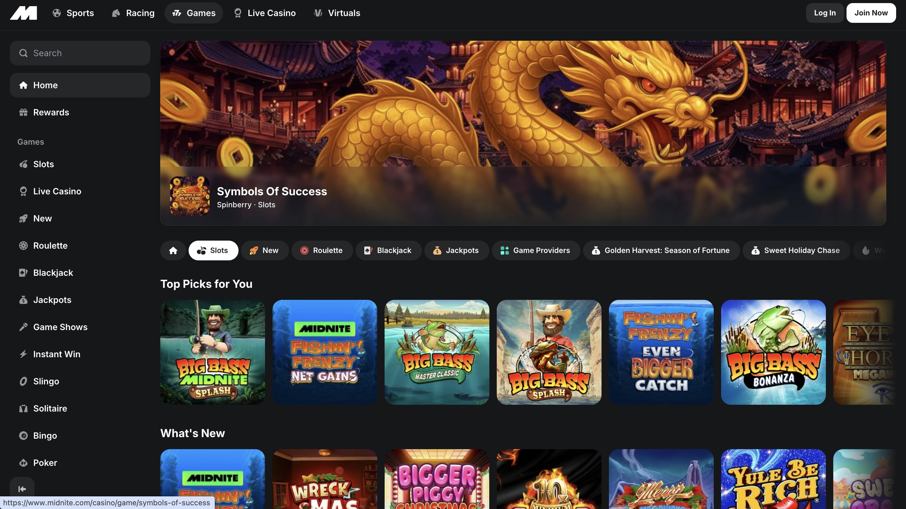 Midnite screenshot 2