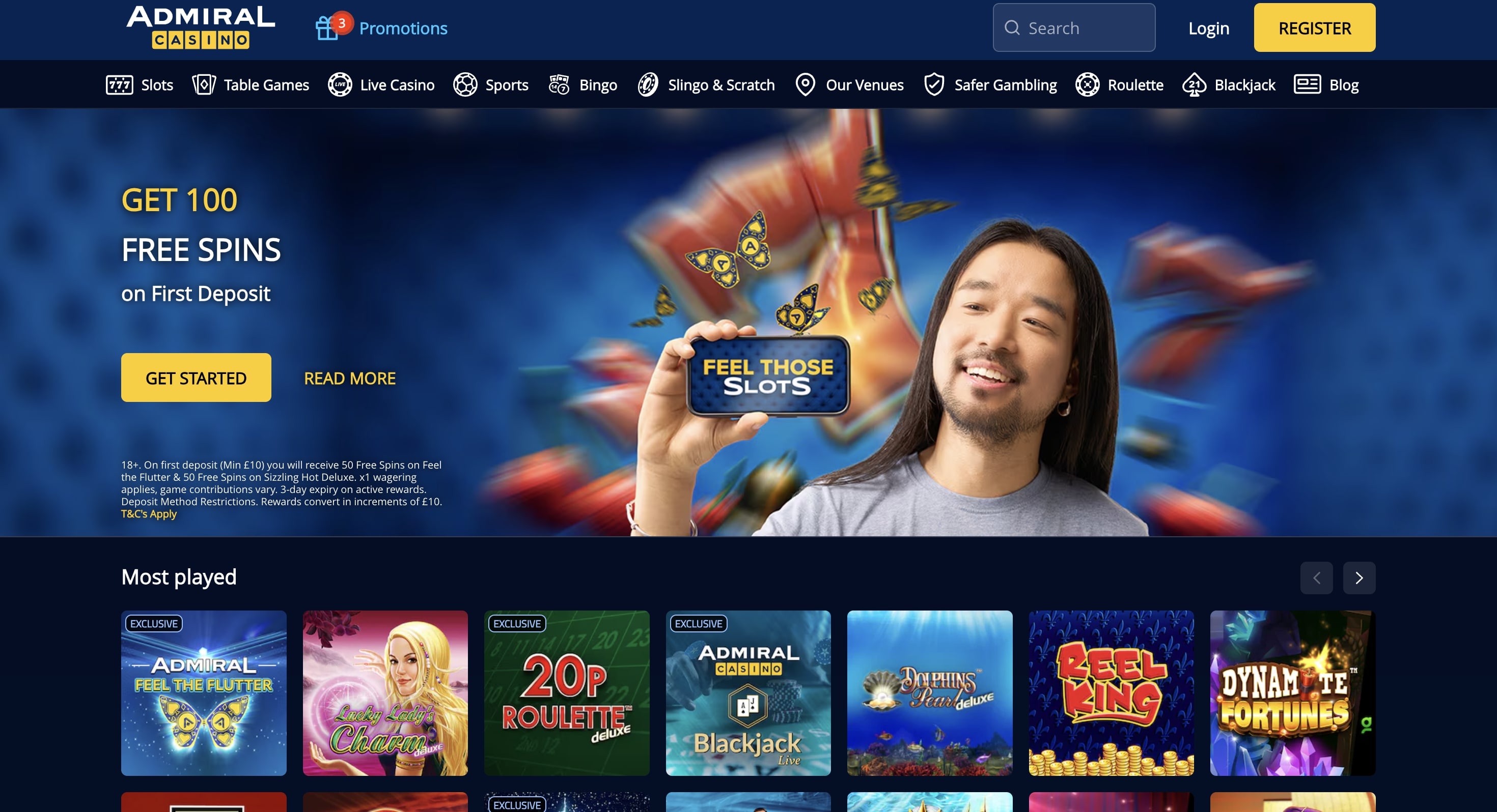 Admiral screenshot 1