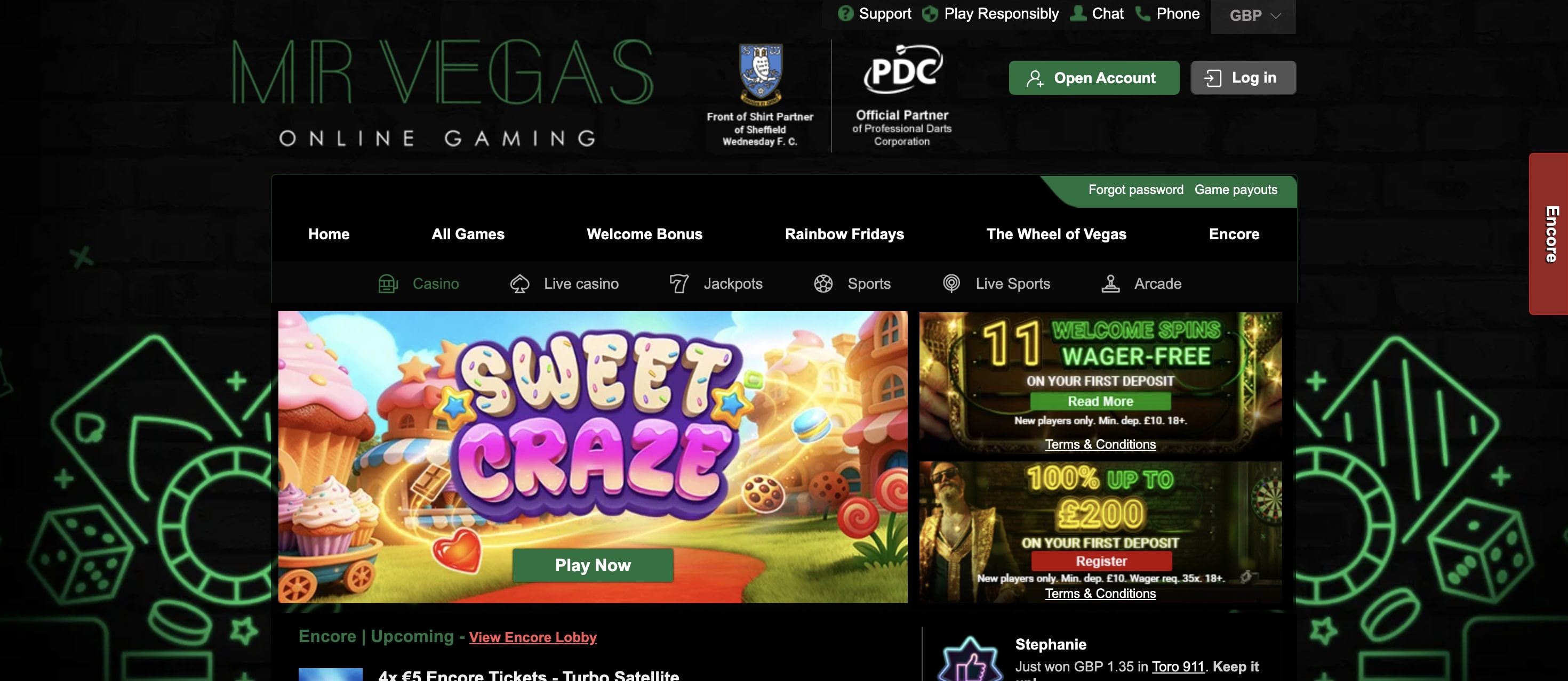 Mr Vegas screenshot 1
