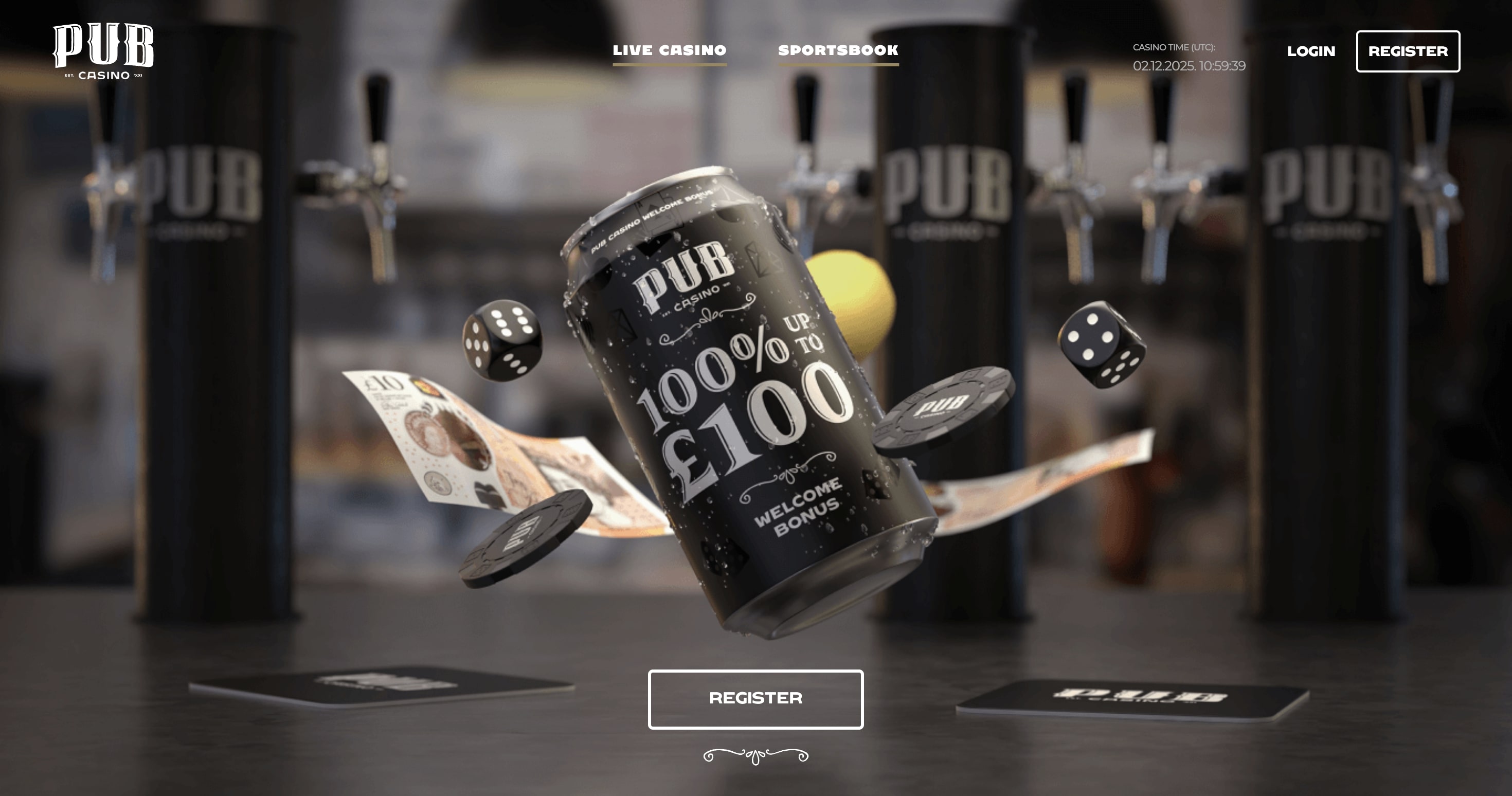 Pub Casino screenshot 1