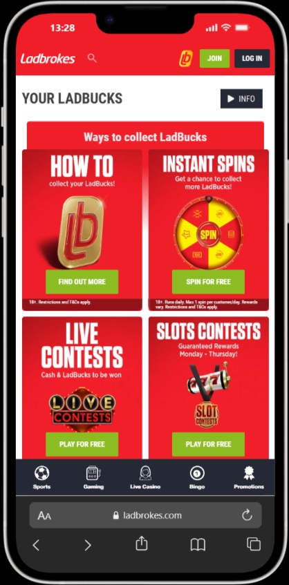 Ladbrokes screenshot 5