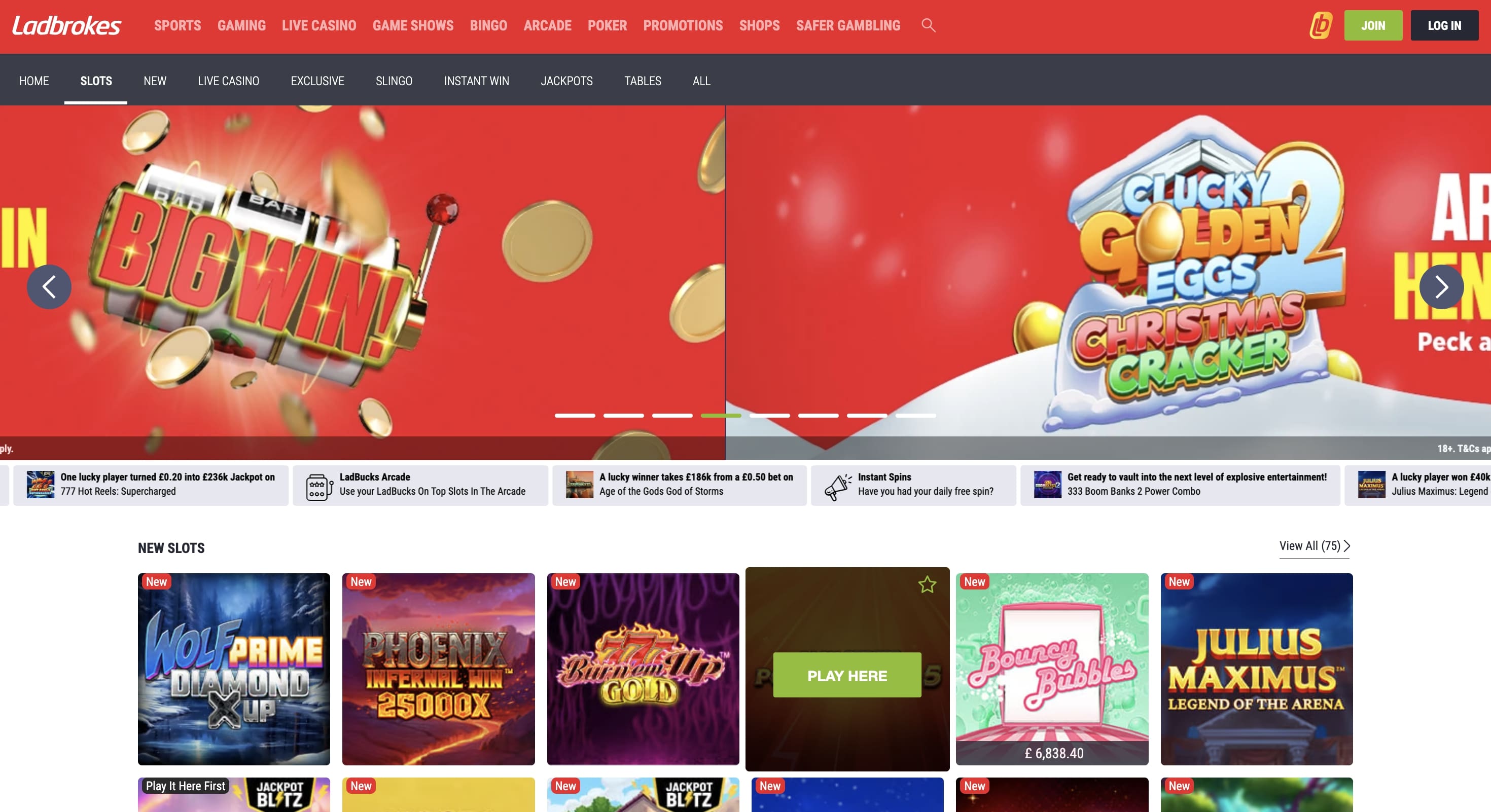 Ladbrokes screenshot 2