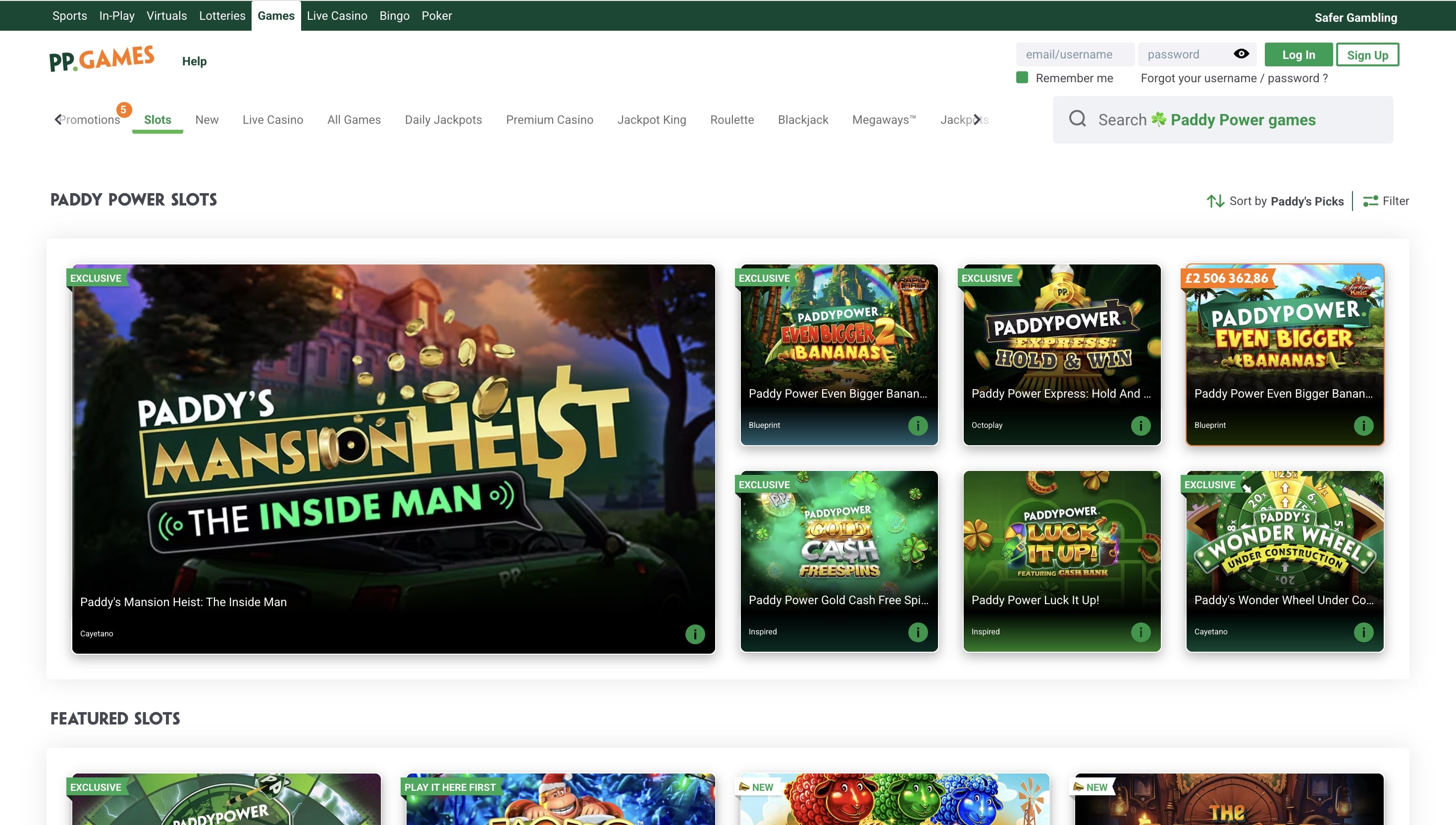 Paddy Power screenshot 2