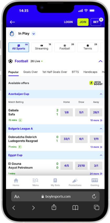 BoyleSports screenshot 5