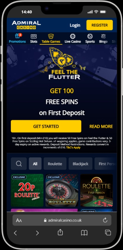 Admiral screenshot 5