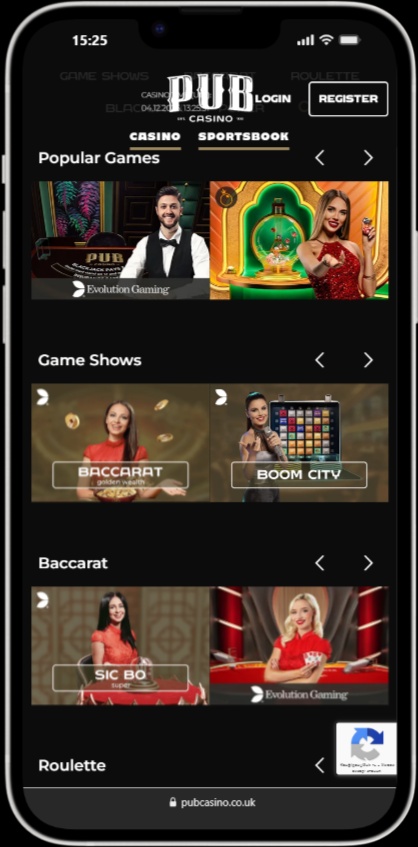 Pub Casino screenshot 4