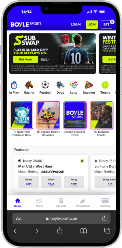 BoyleSports screenshot 4