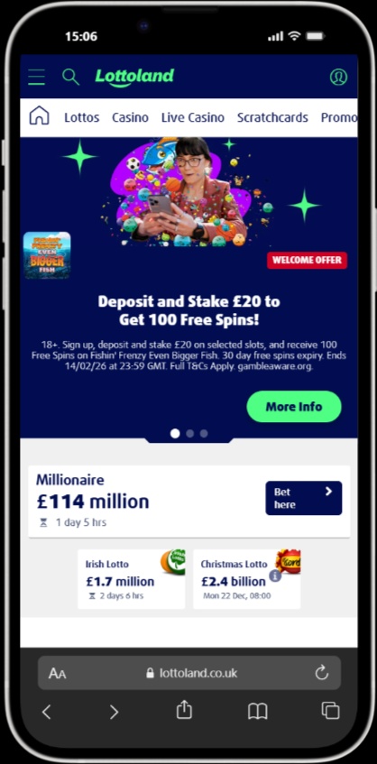 Lottoland screenshot 4