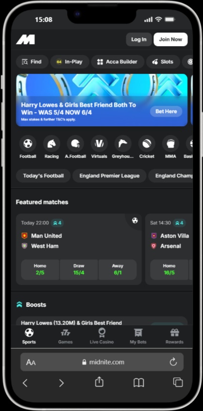 Midnite screenshot 4