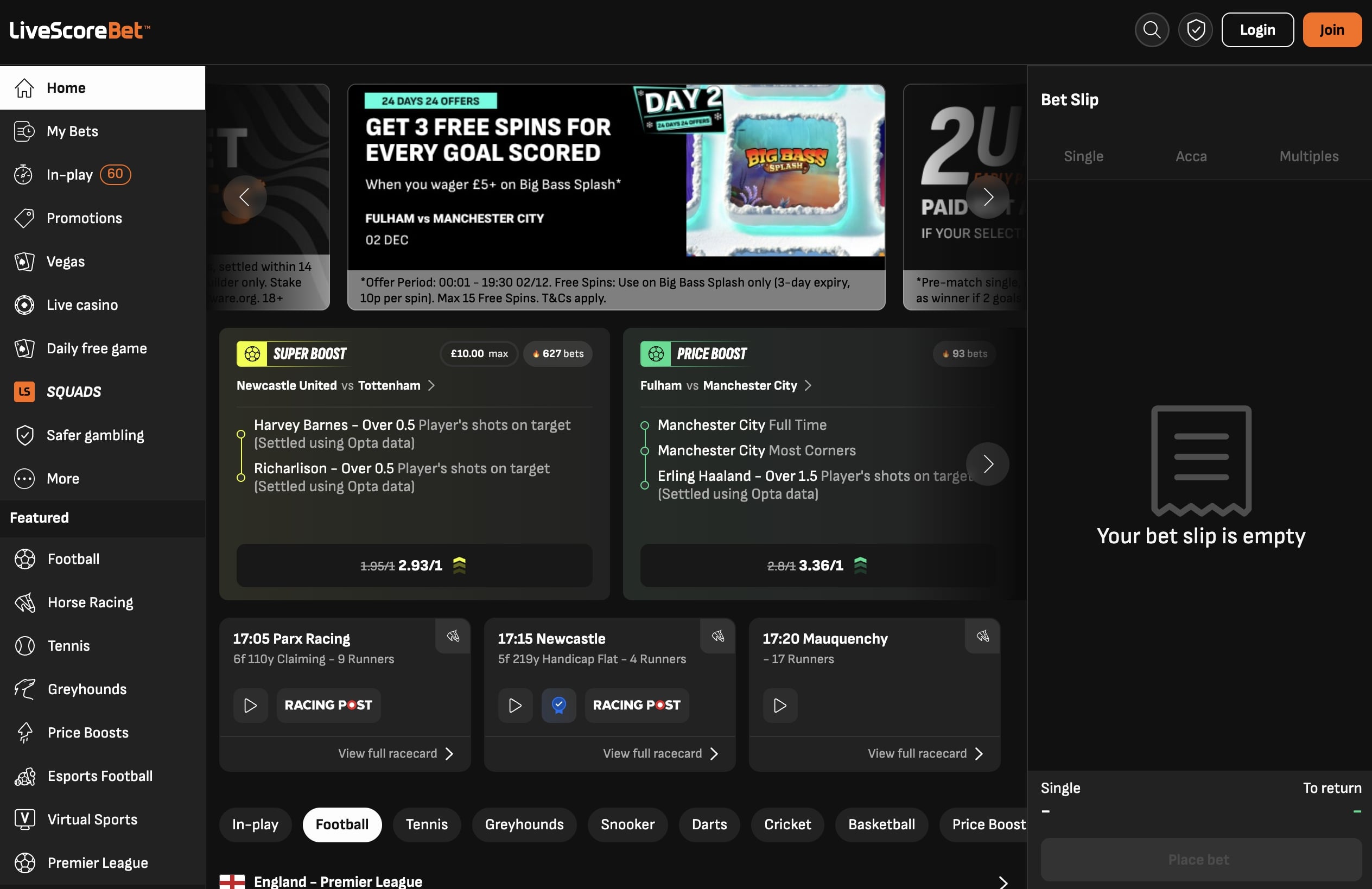 LiveScore Bet screenshot 3