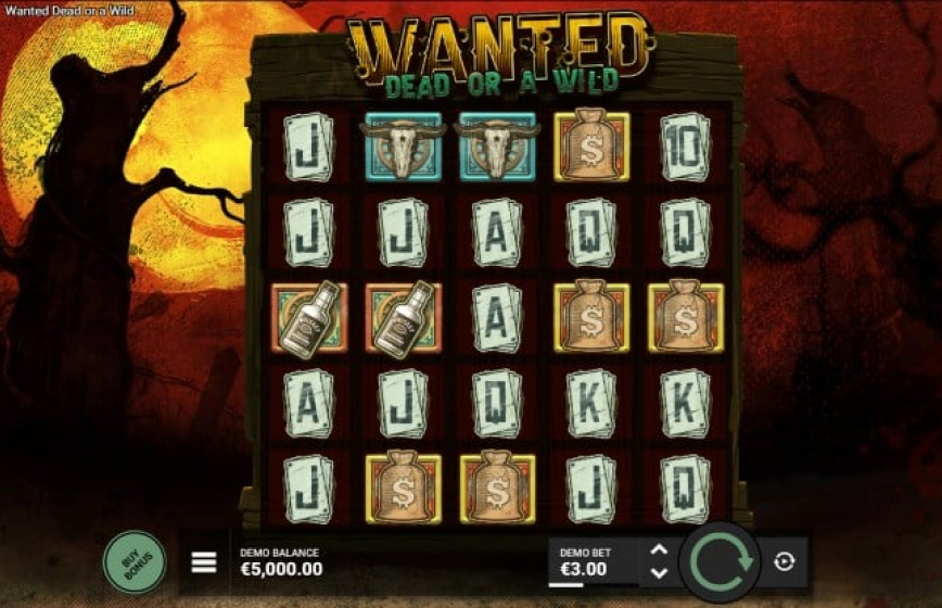 Wanted Dead or a Wild Slot Review and Demo Play