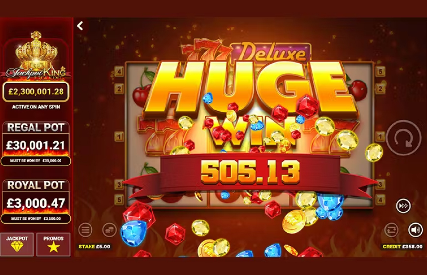 777 Deluxe Jackpot King Slot Review and Demo Play