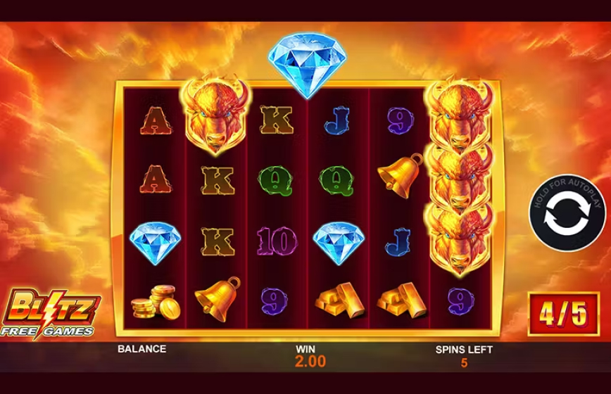 Buffalo Blitz Cash Collect Slot Review and Demo Play