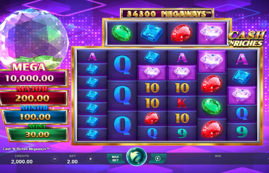Cash 'N Riches Megaways Slot Review and Demo Play