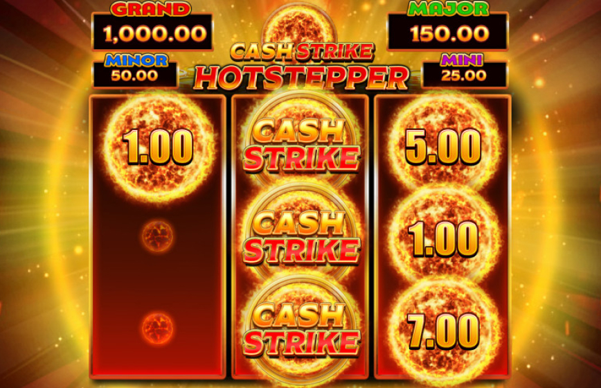 Cash Strike Hotstepper Slot Review and Demo Play