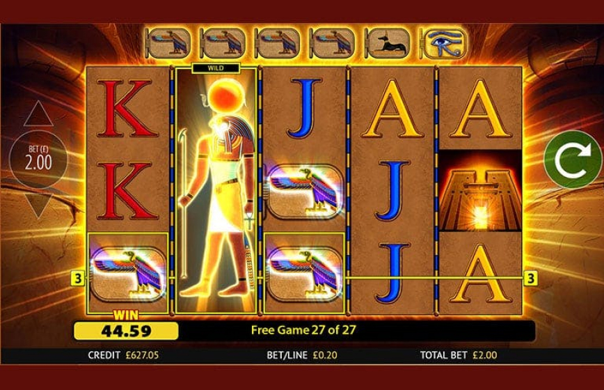 Eye Of Horus Jackpot King Slot Review and Demo Play