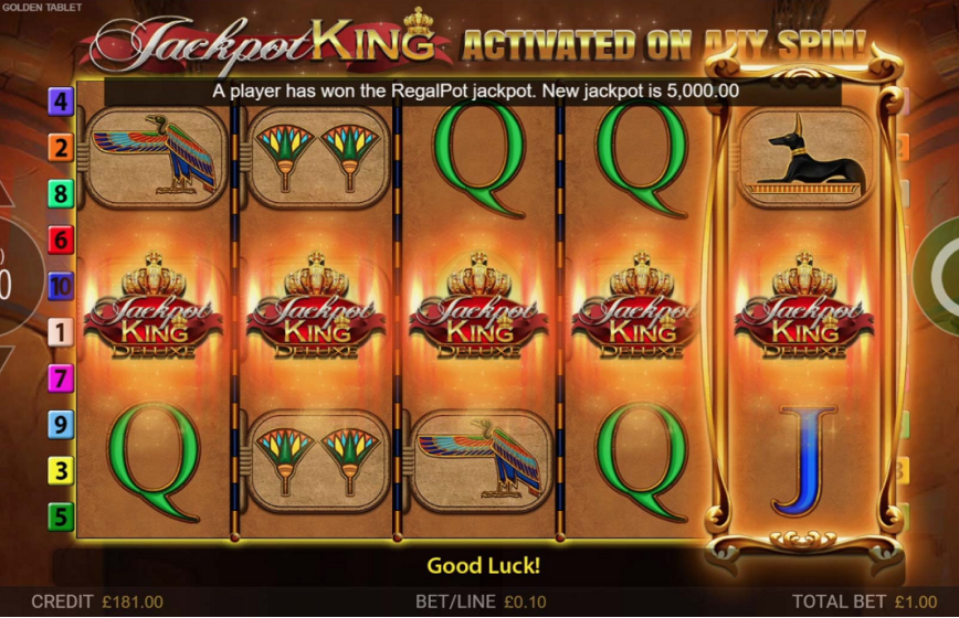 Eye of Horus Megaways Jackpot King Slot Review and Demo Play
