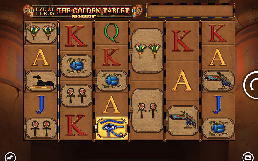 Eye Of Horus The Golden Tablet Megaways Slot Review and Demo Play