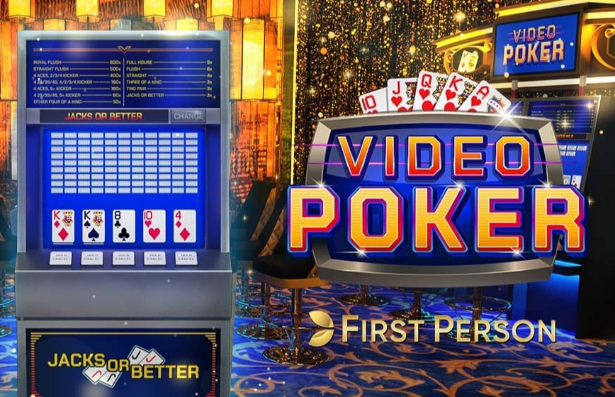 First Person Video Poker Slot Review and Demo Play
