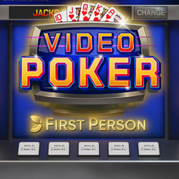 First Person Video Poker slot preview