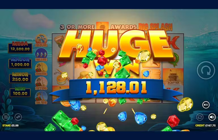 Fishin' Frenzy Even Bigger Fish Slot Review and Demo Play