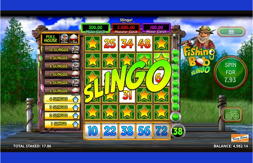Fishing Bob Slingo Slot Review and Demo Play