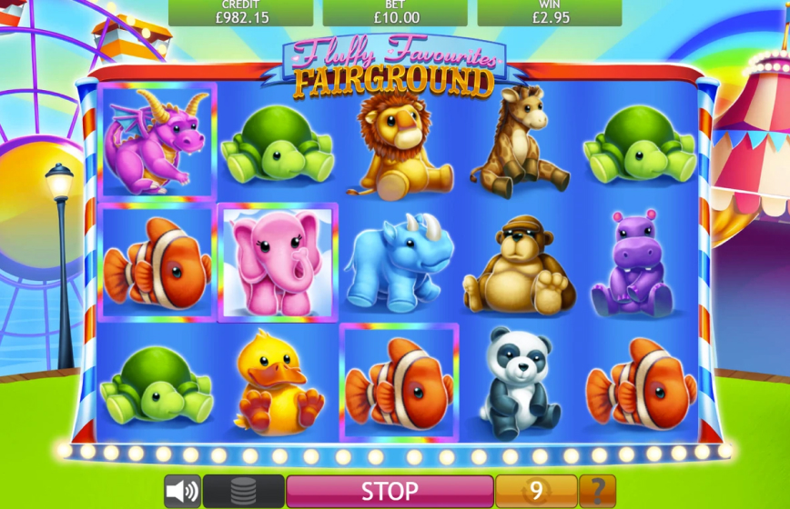 Fluffy Favourites Fairground Slot Review and Demo Play