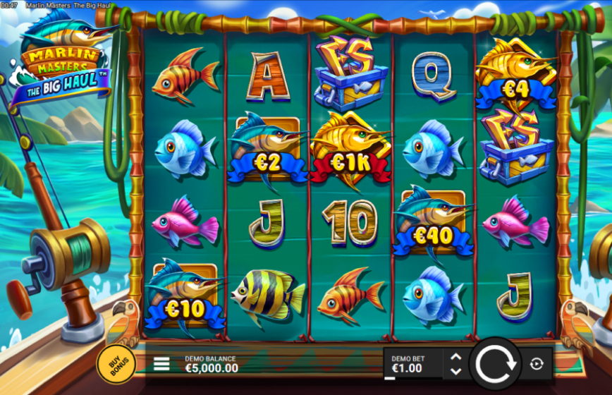 Marlin Masters The Big Haul Slot Review and Demo Play