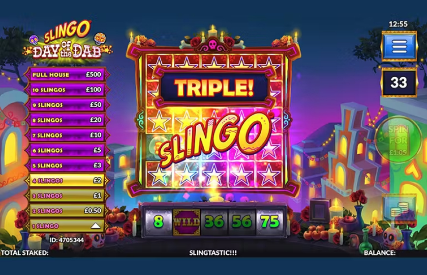 Slingo Day Of The Dab Slot Review and Demo Play