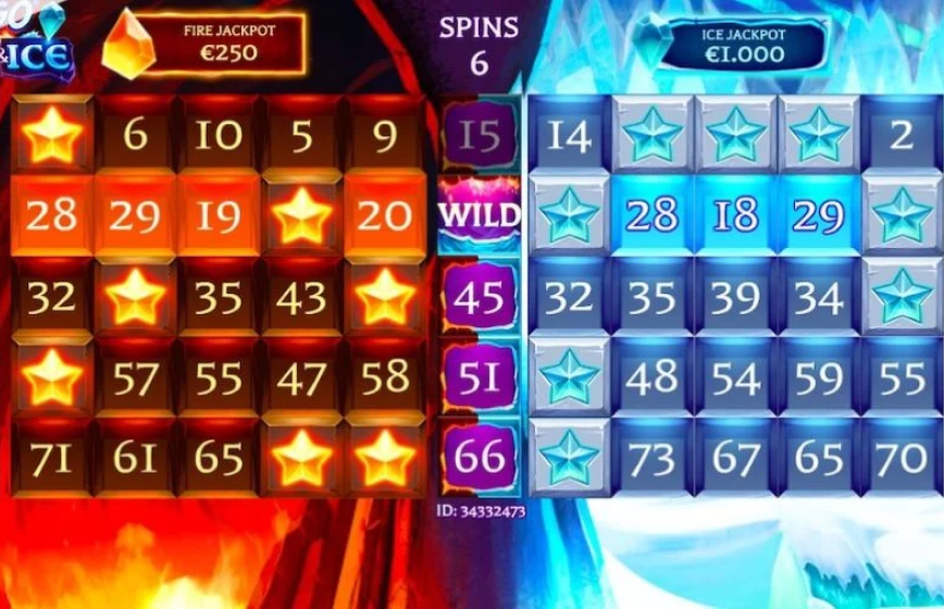 Slingo Fire & Ice Slot Review and Demo Play