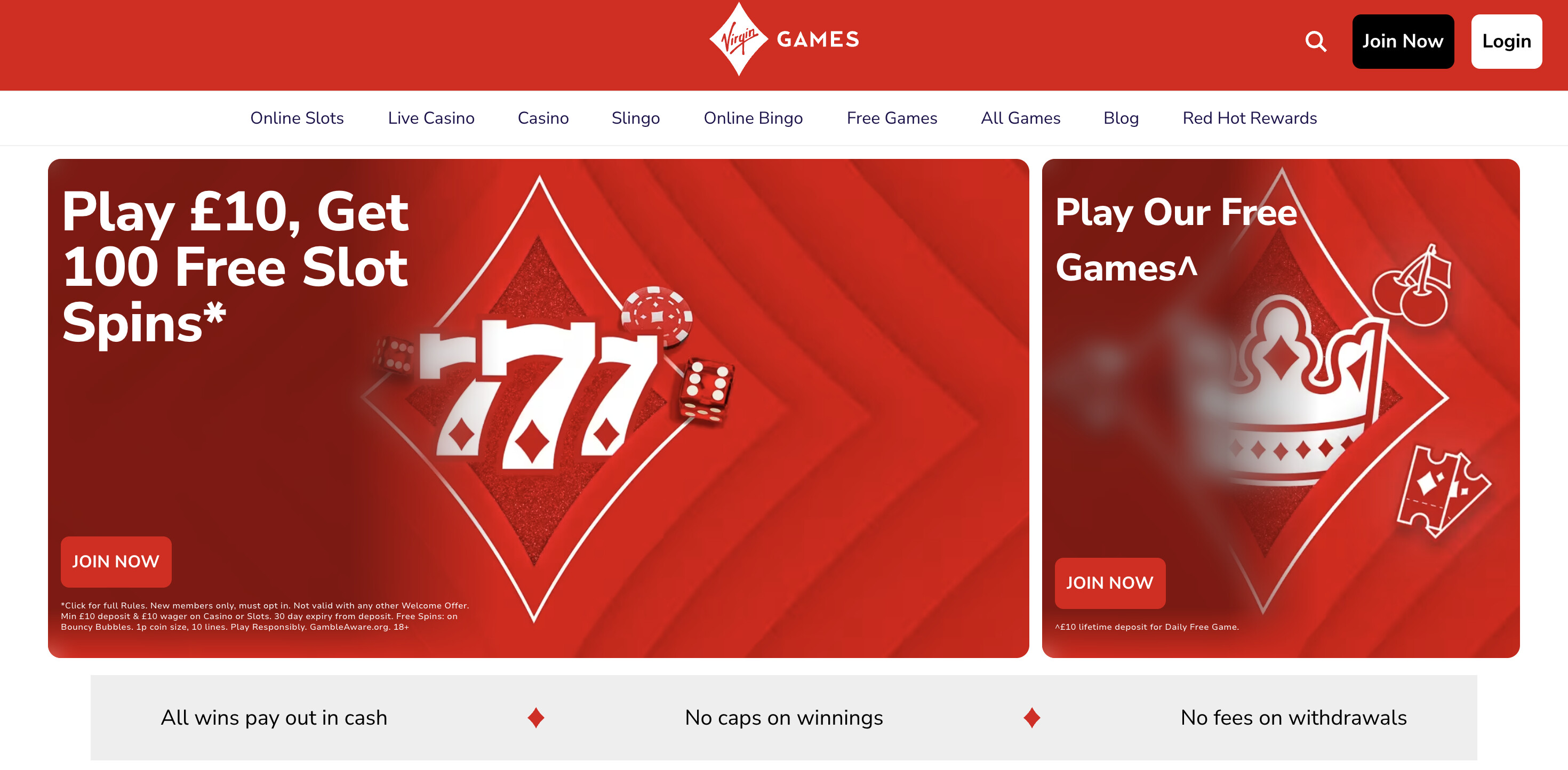 Virgin Games screenshot 1