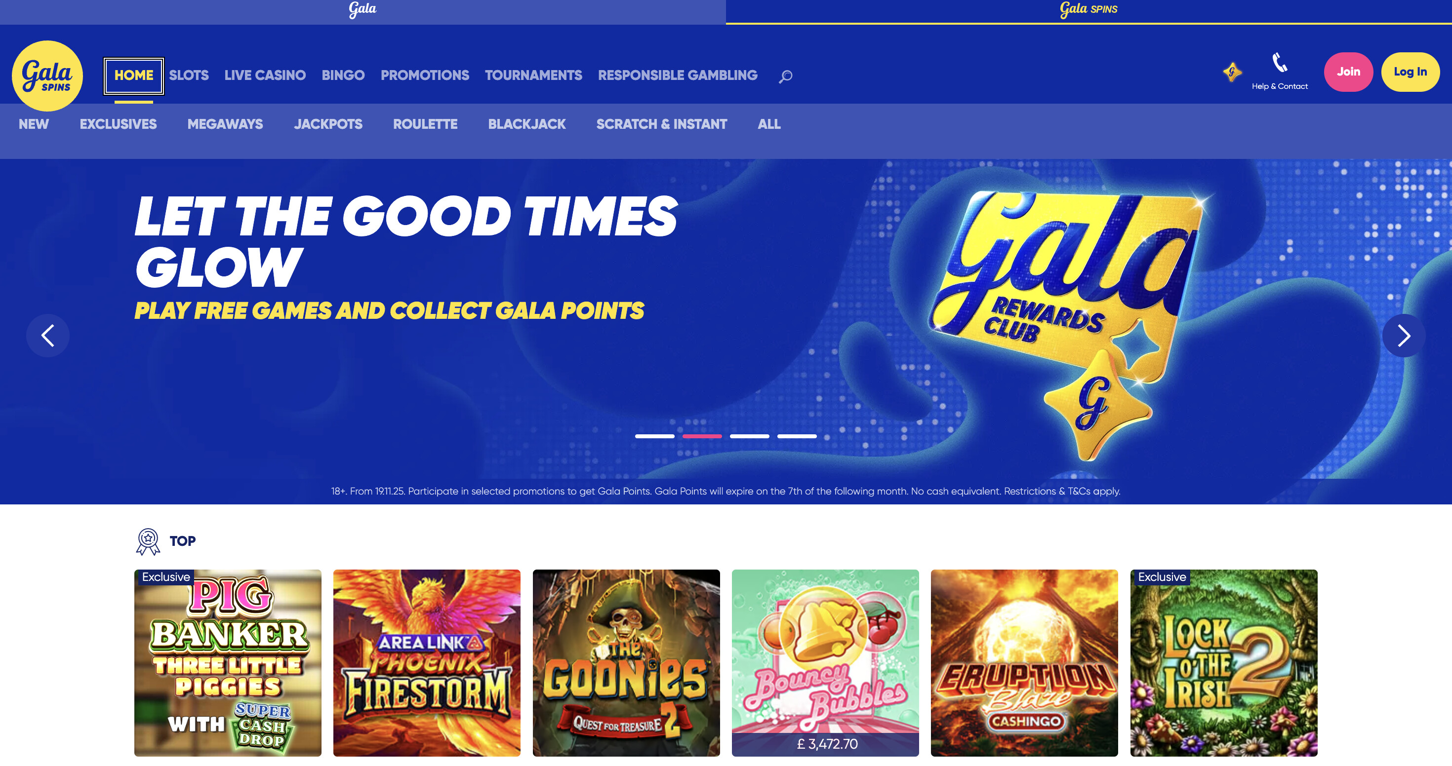 Gala Bingo screenshot 1