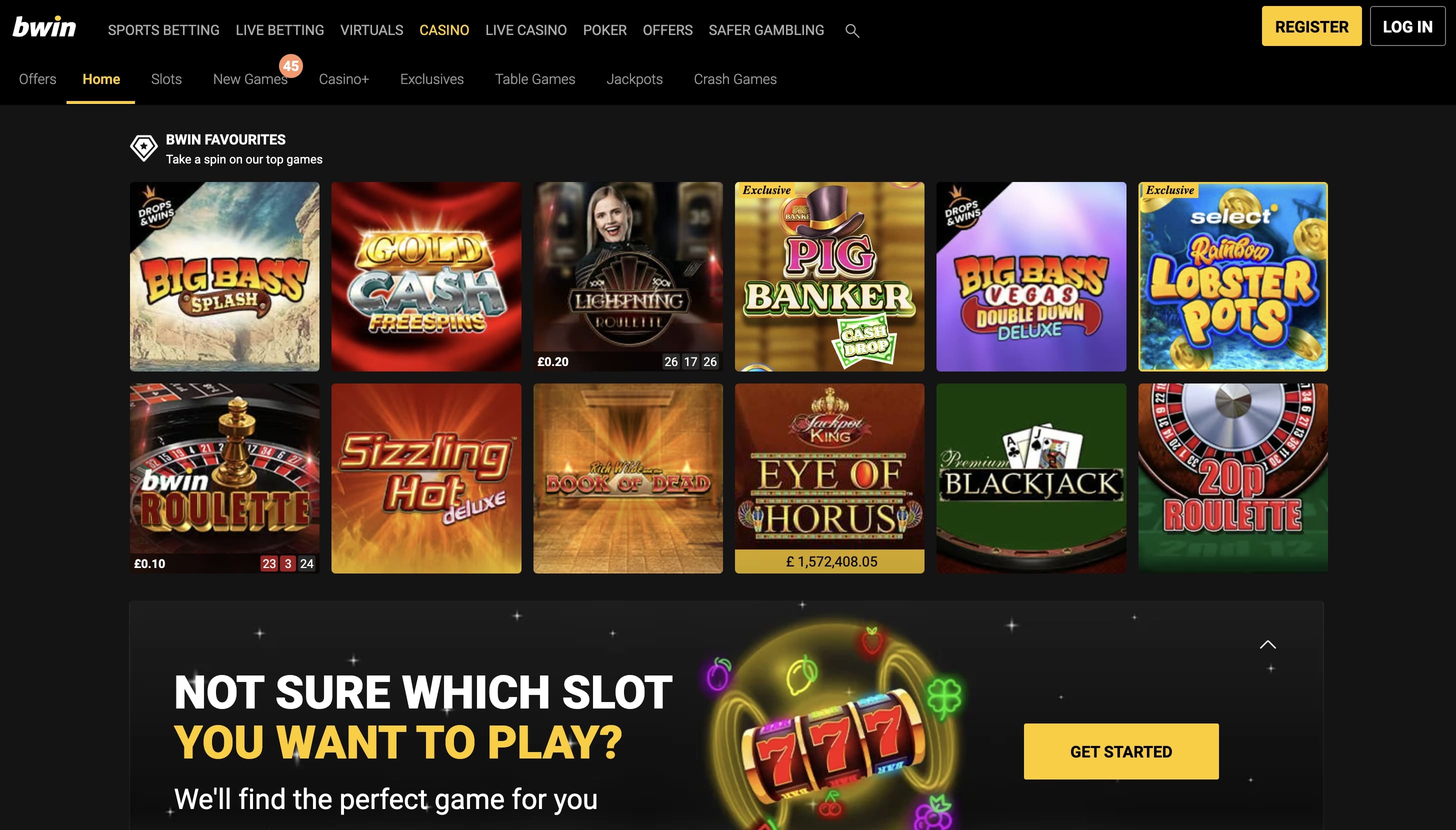 bwin screenshot 1