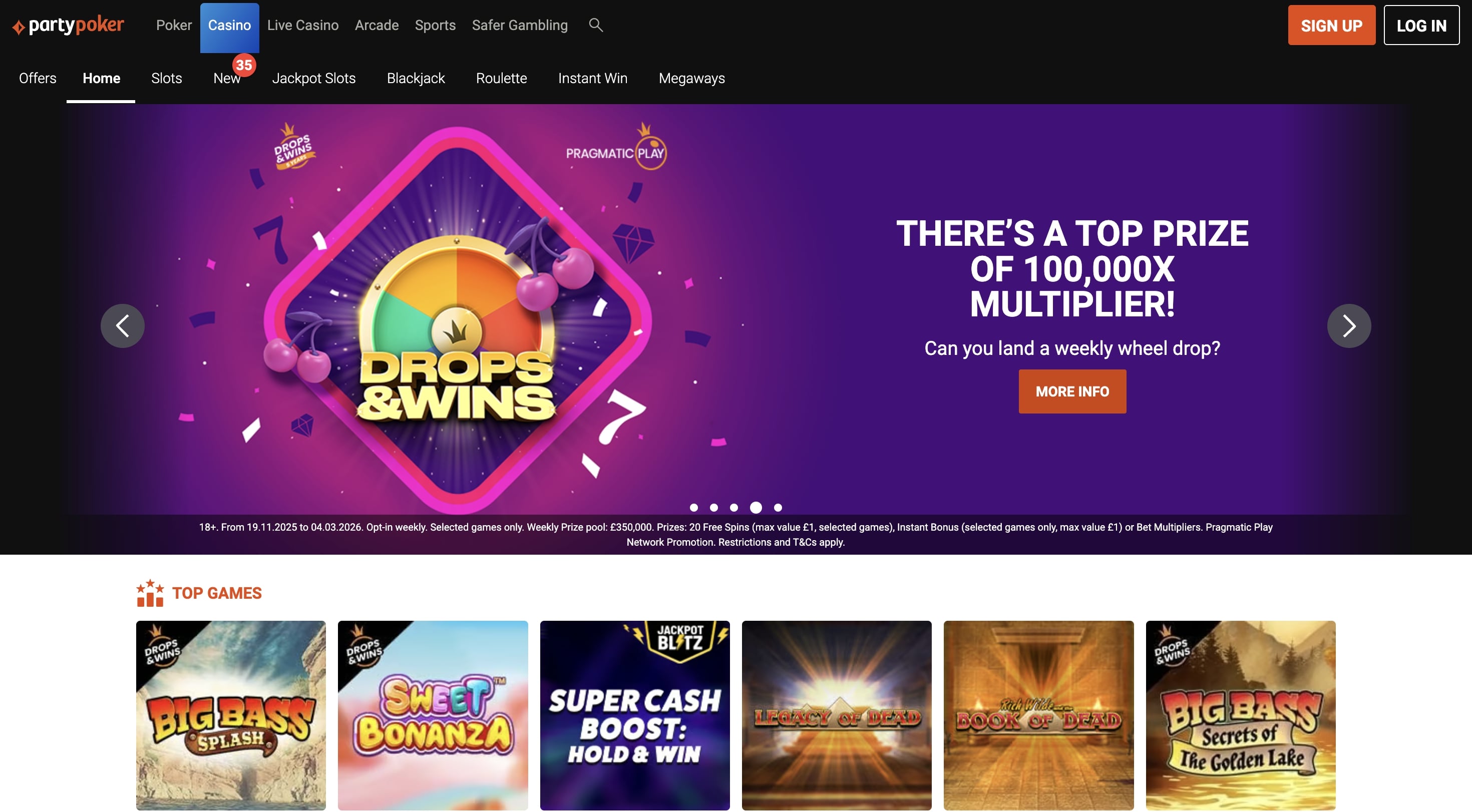 Party Poker screenshot 1