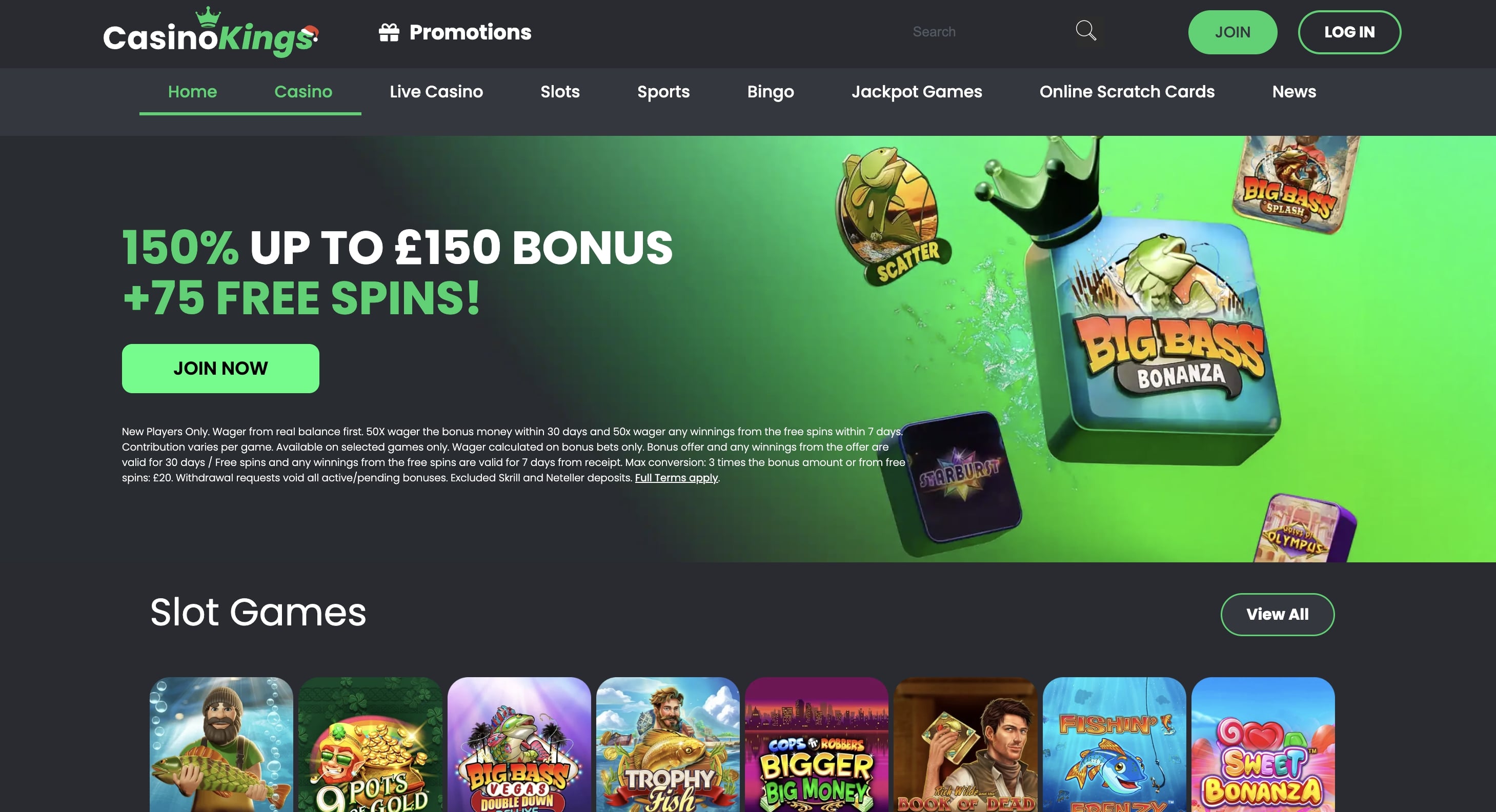 Casino Kings screenshot 1