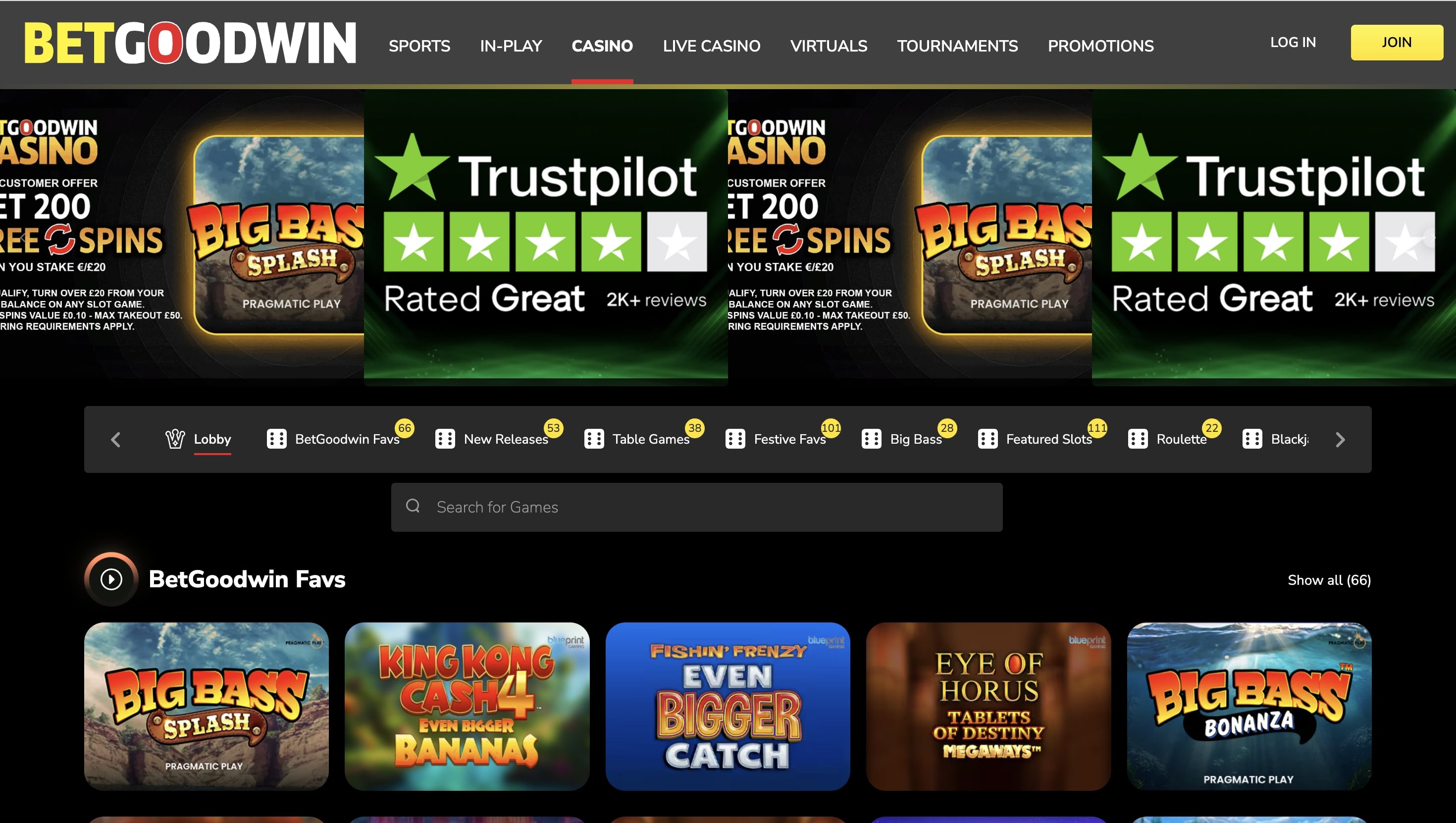 BetGoodwin screenshot 1