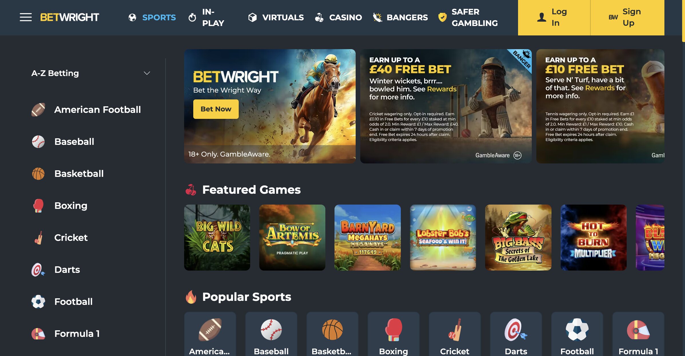 BetWright screenshot 1