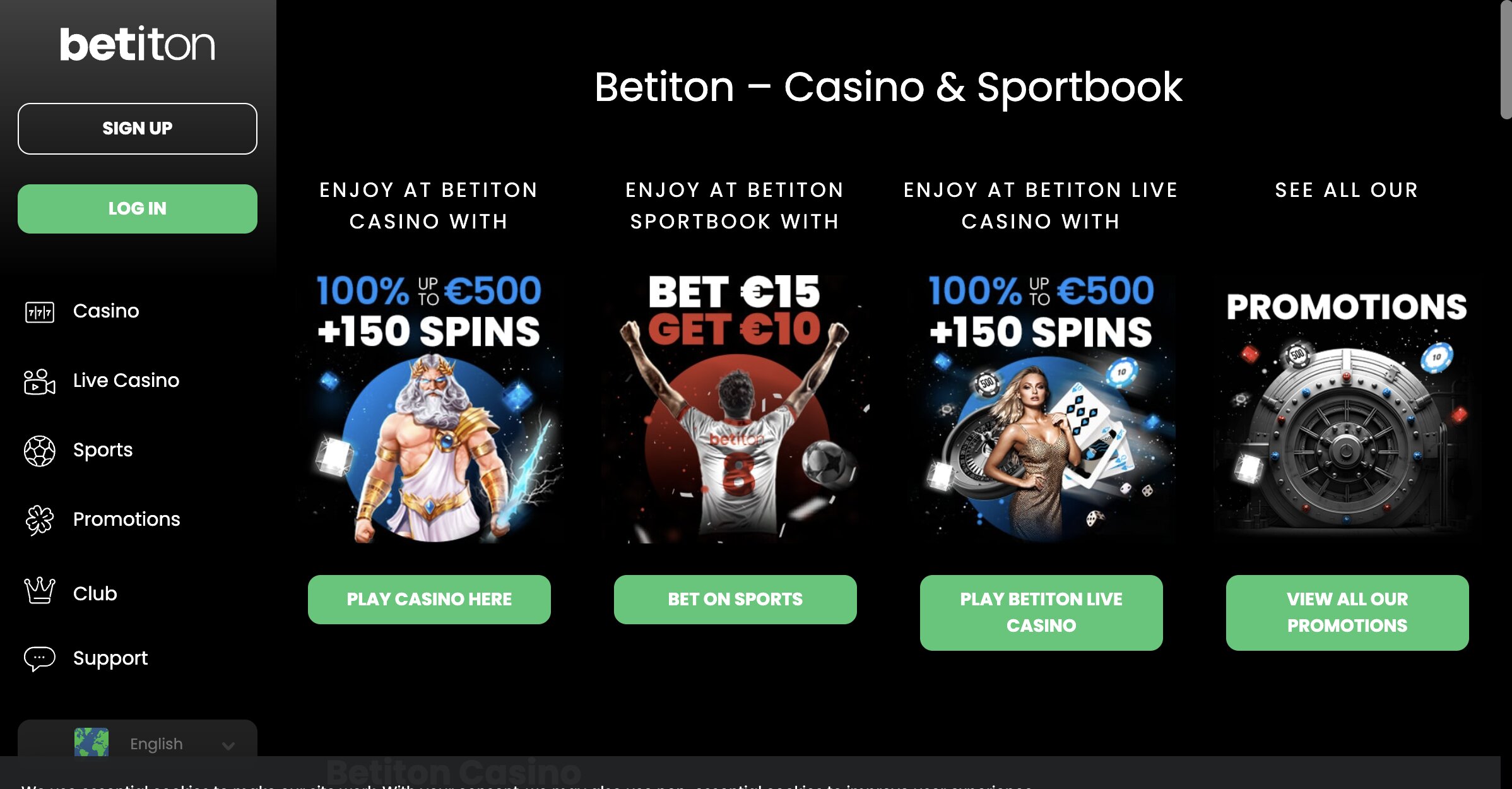 Betiton screenshot 1