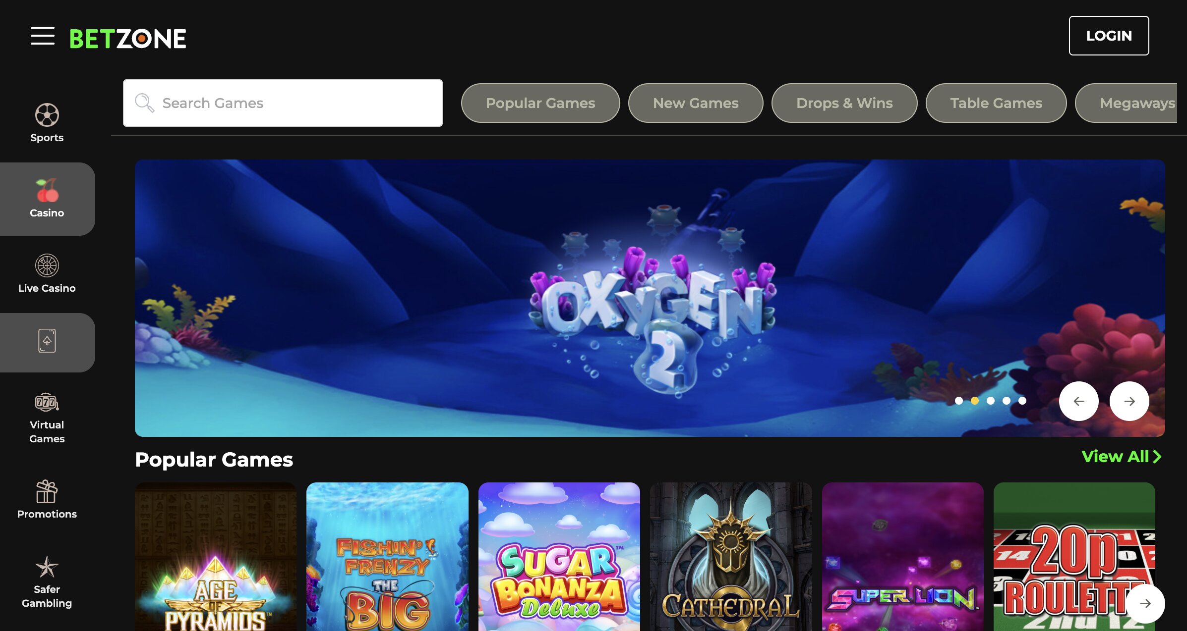 Betzone screenshot 1