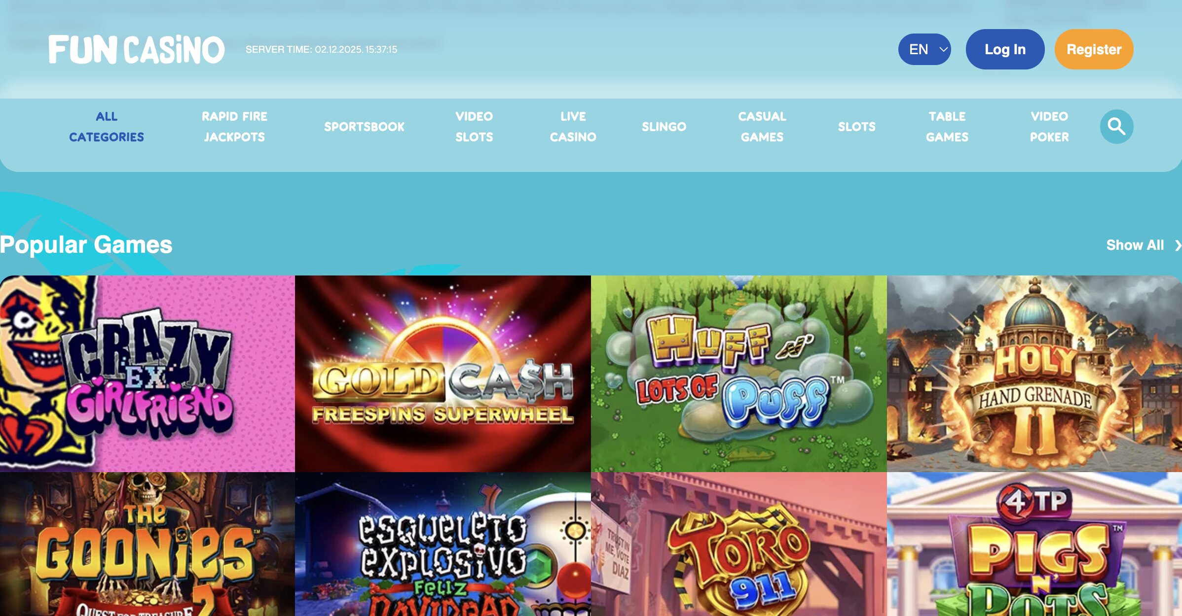 Fun Casino screenshot 1