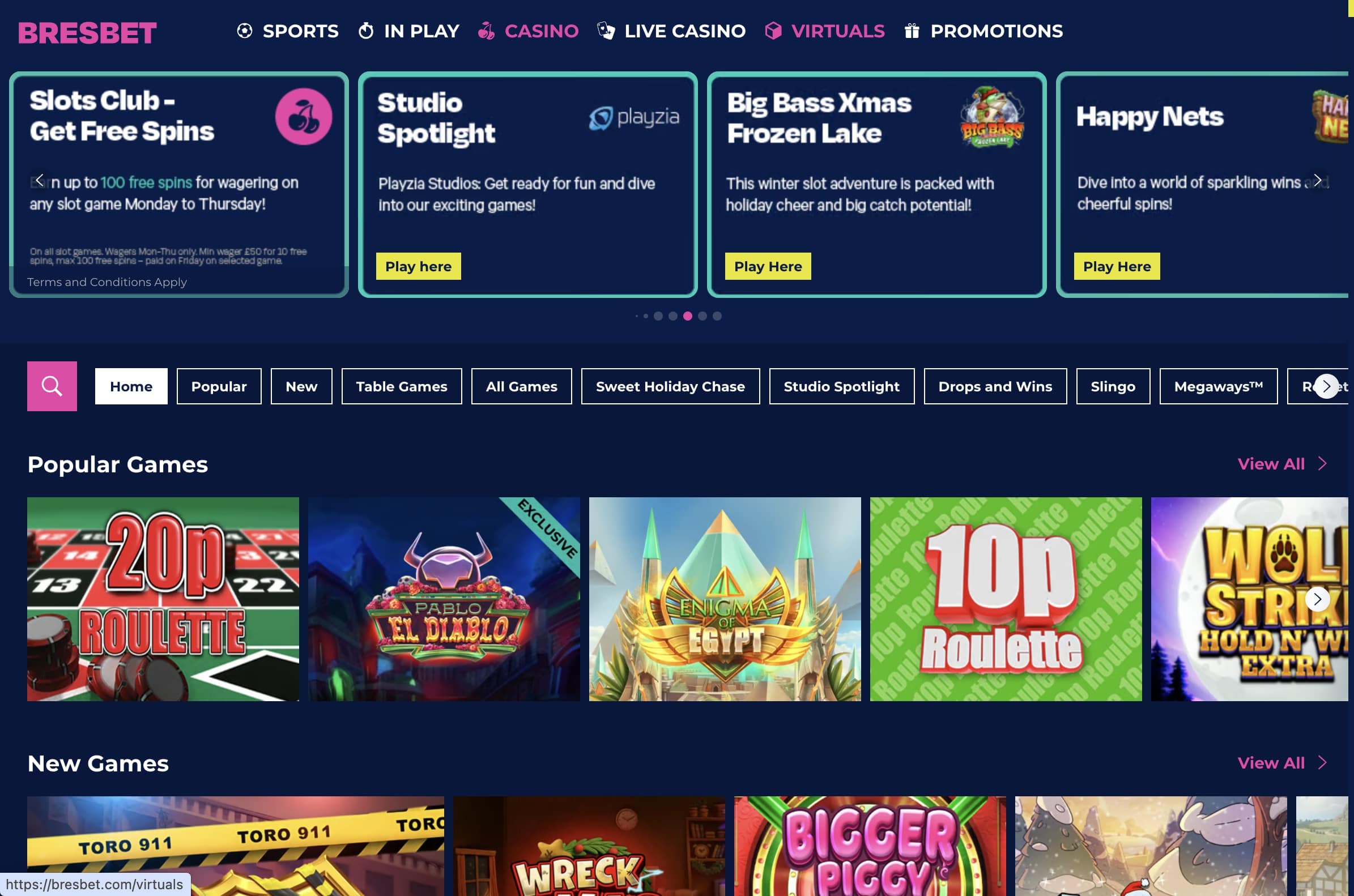 Bresbet screenshot 1