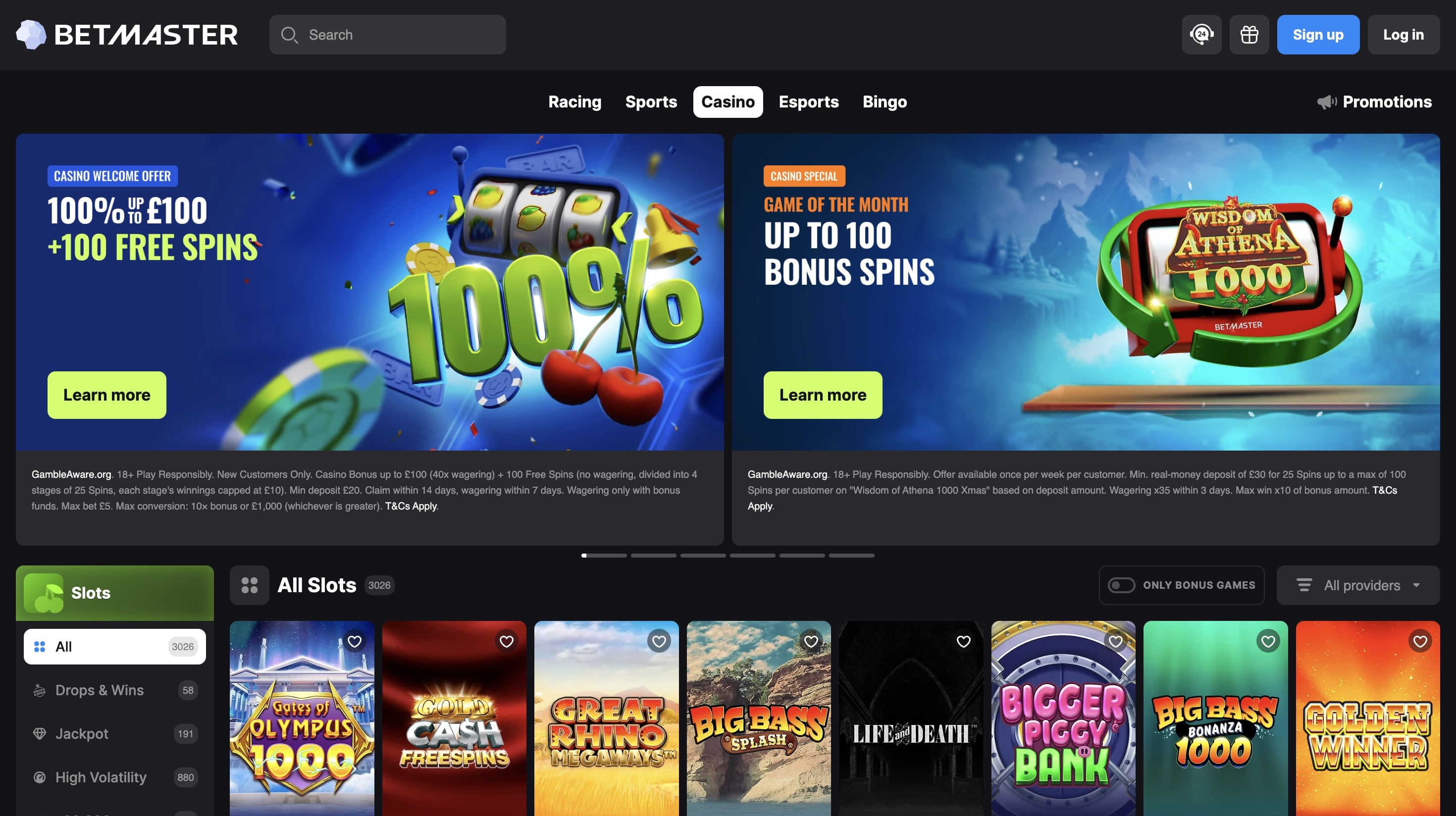 Betmaster screenshot 1