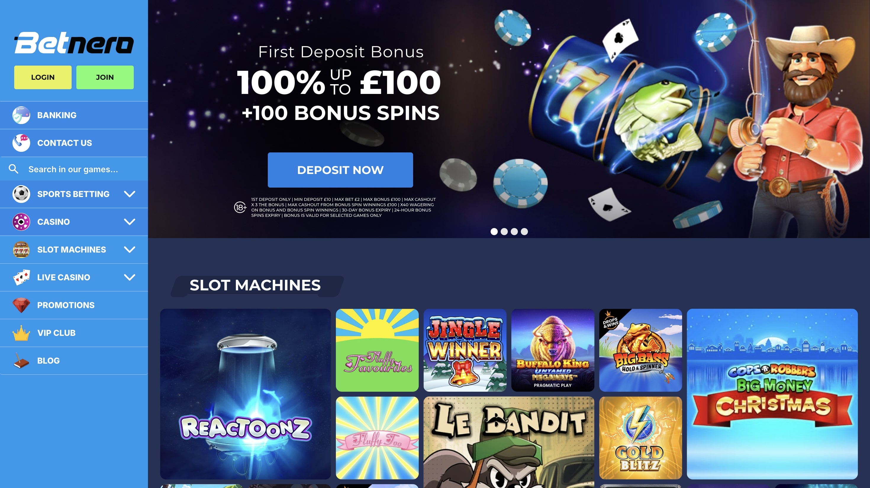 Betnero screenshot 1